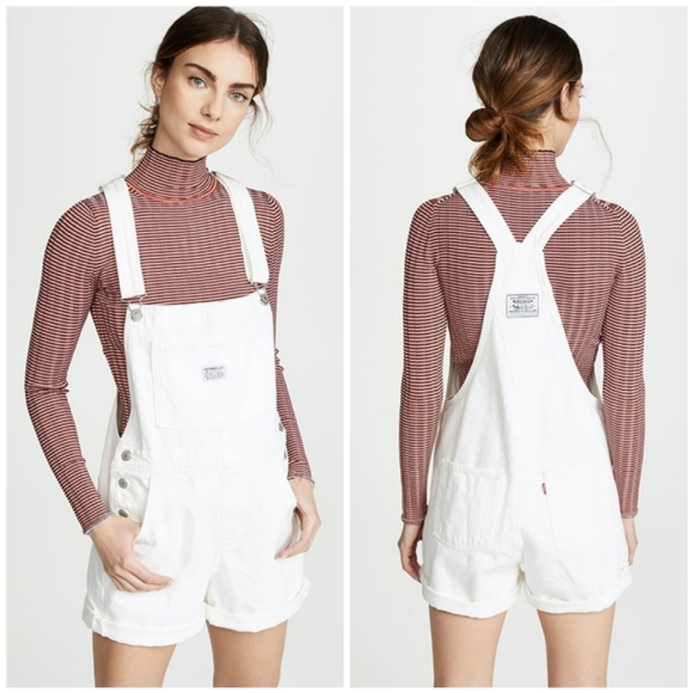 LEVI'S Vintage Denim Shortalls Short Overalls